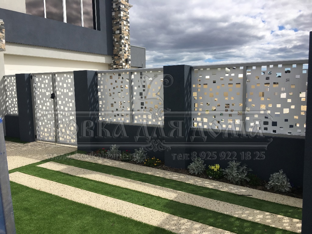 Забор лазерная резка заказать в Москве